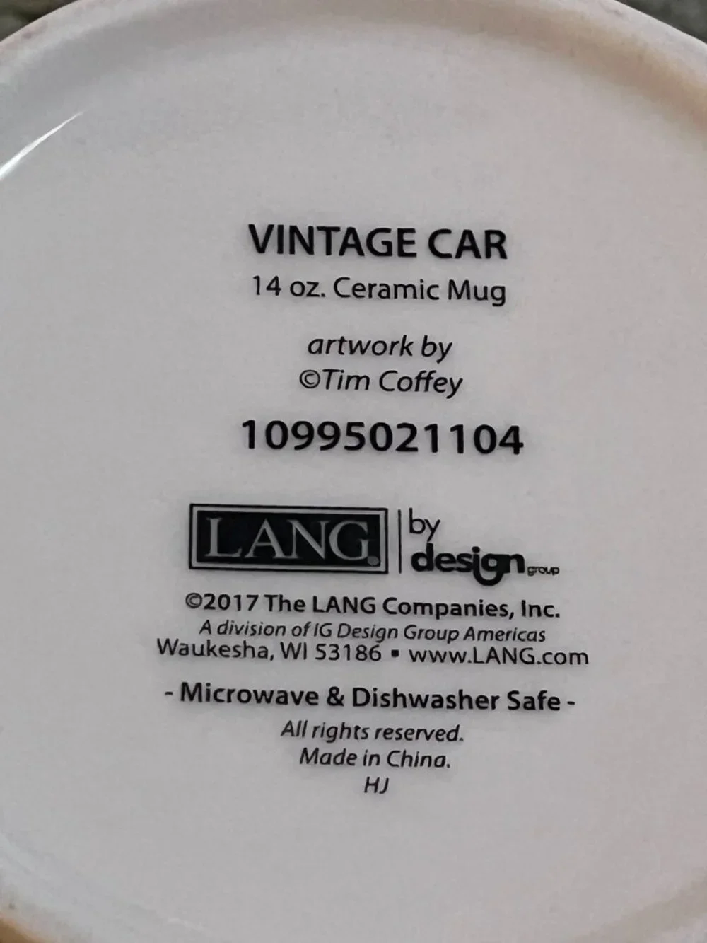 LANG attractive ceramic
